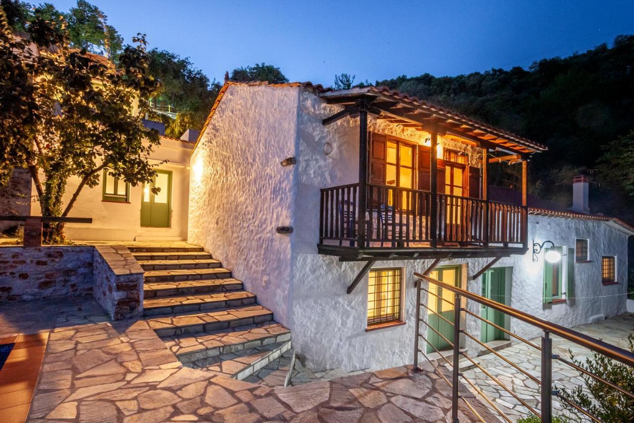 Olea Skopelos Villas With Swimming Pools & Sea View Panormos  Екстериор снимка