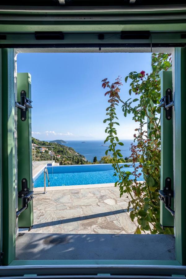 Olea Skopelos Villas With Swimming Pools & Sea View Panormos  Екстериор снимка