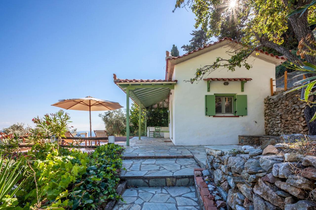 Olea Skopelos Villas With Swimming Pools & Sea View Panormos  Екстериор снимка