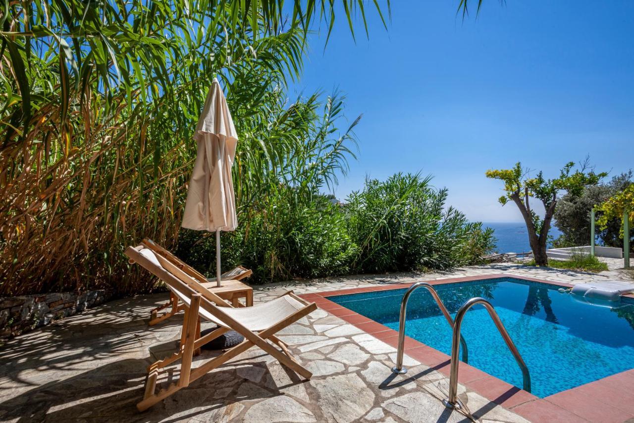 Olea Skopelos Villas With Swimming Pools & Sea View Panormos  Екстериор снимка