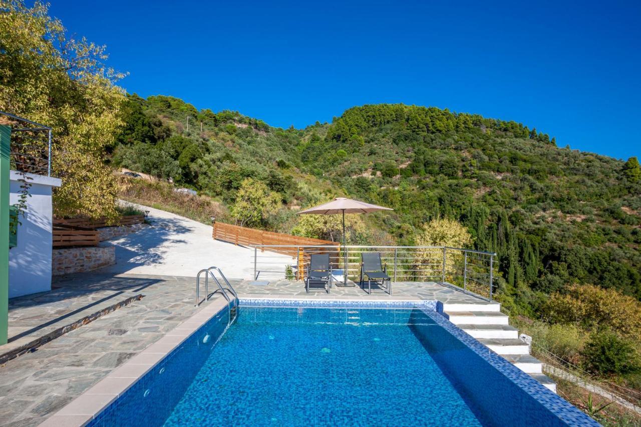 Olea Skopelos Villas With Swimming Pools & Sea View Panormos  Екстериор снимка
