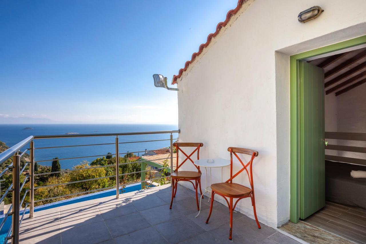 Olea Skopelos Villas With Swimming Pools & Sea View Panormos  Екстериор снимка