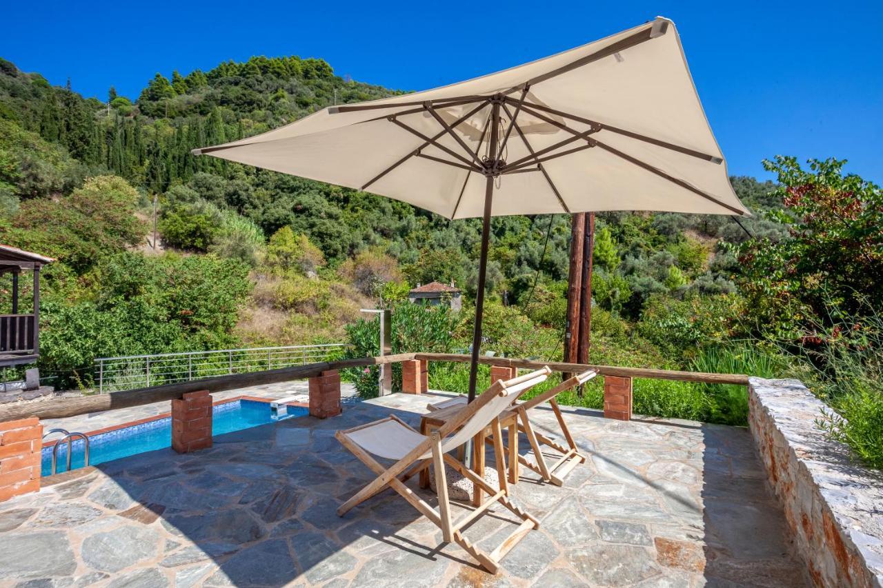 Olea Skopelos Villas With Swimming Pools & Sea View Panormos  Екстериор снимка