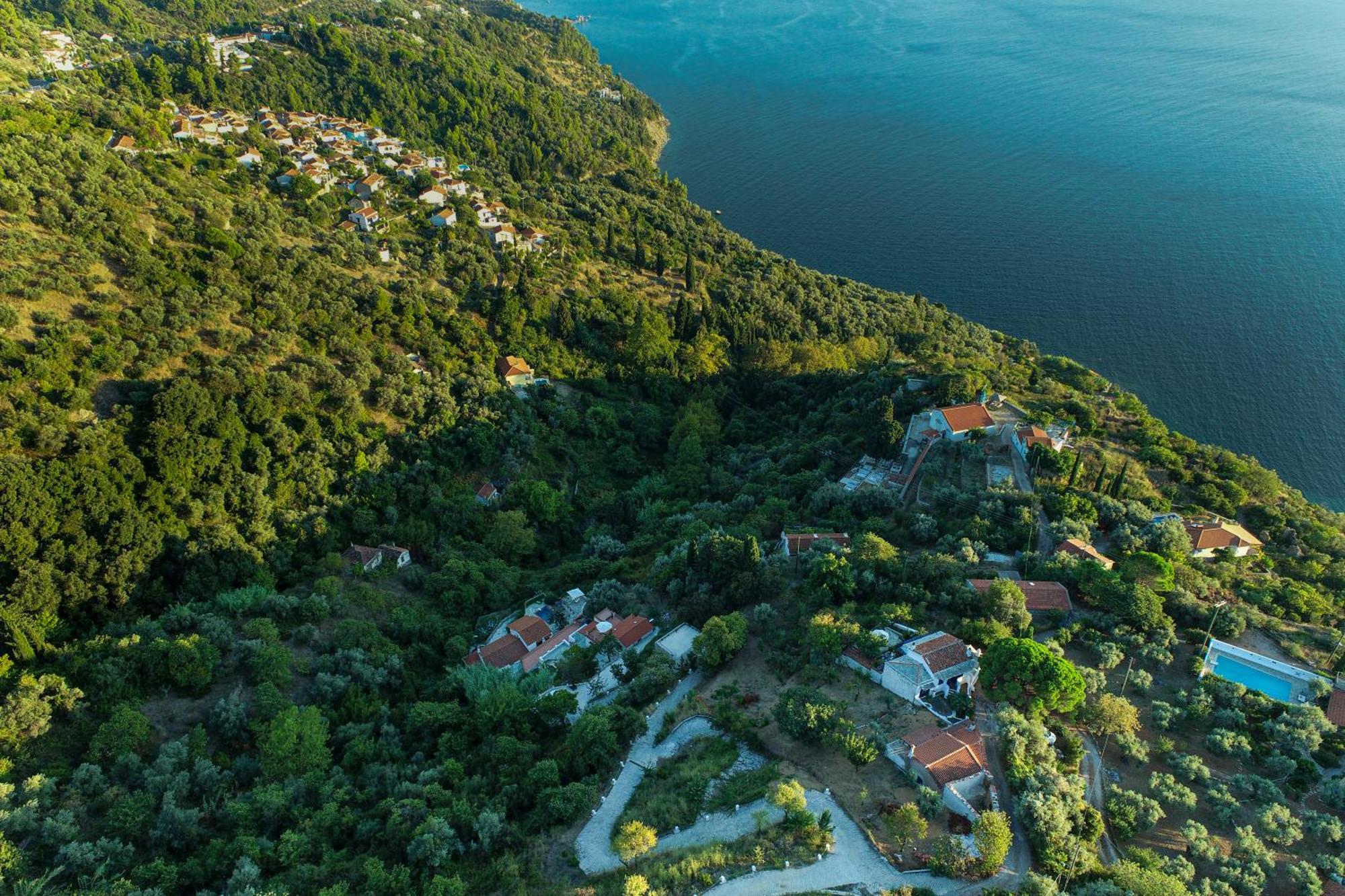 Olea Skopelos Villas With Swimming Pools & Sea View Panormos  Екстериор снимка